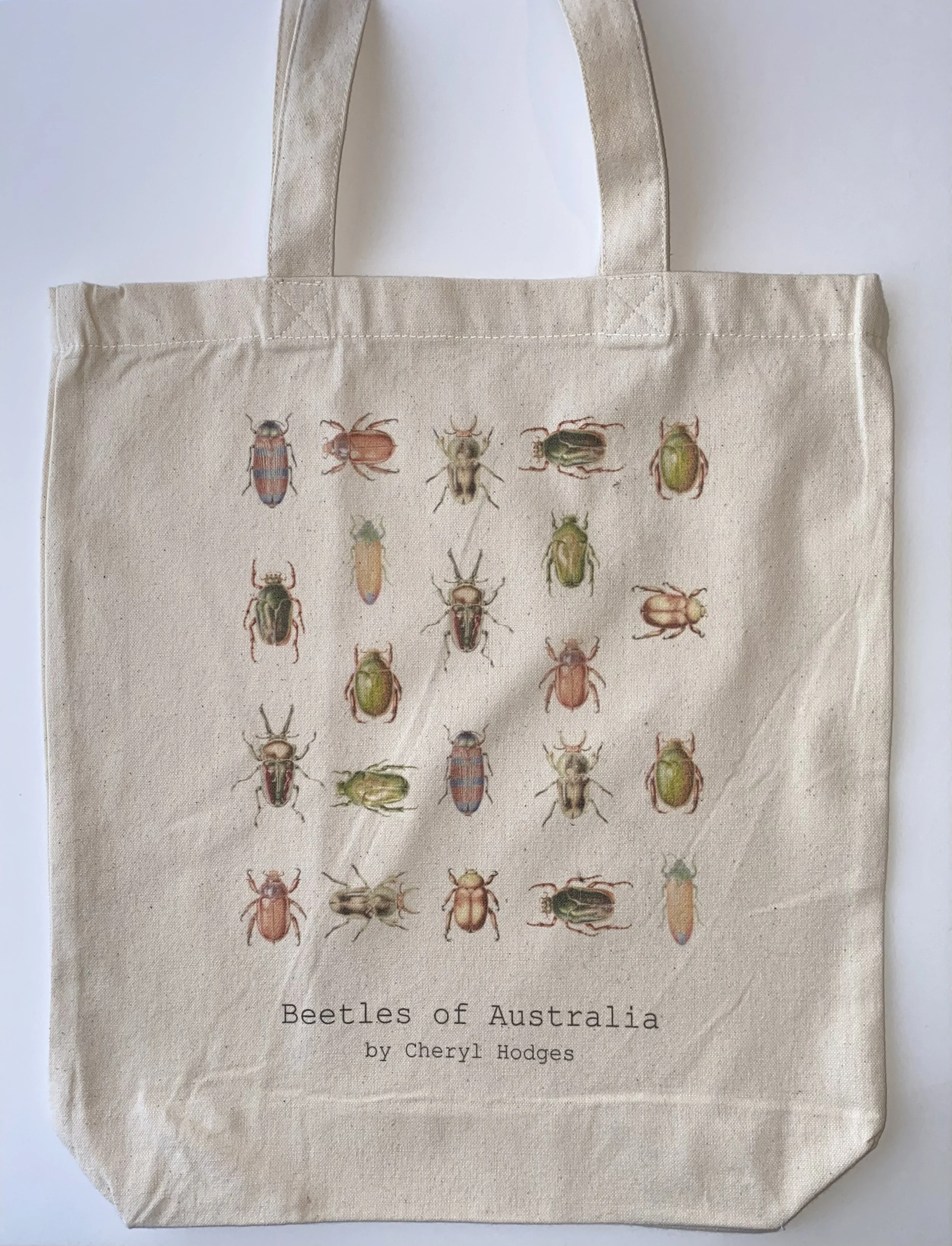 Cotton Tote Bag - Beetles of Australia