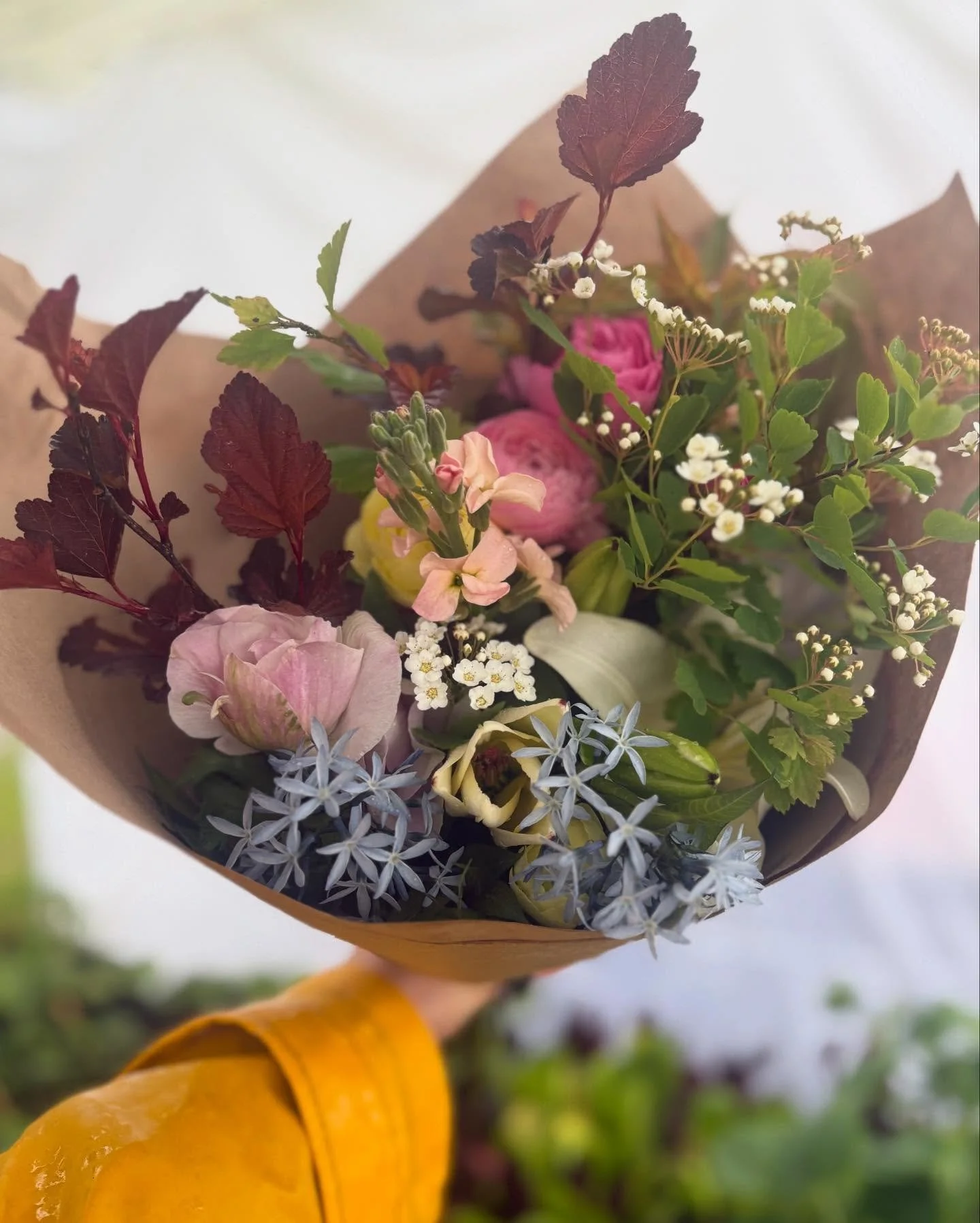 It&rsquo;s another beautiful Saturday!! 

🥴☔️🌧️

At least the plants are getting watered! And the flowers are just too good right now to miss. 

Perfect day to come to market &amp; snag some goodies to cook and get cozy. @bridgtonfarmersmkt until n