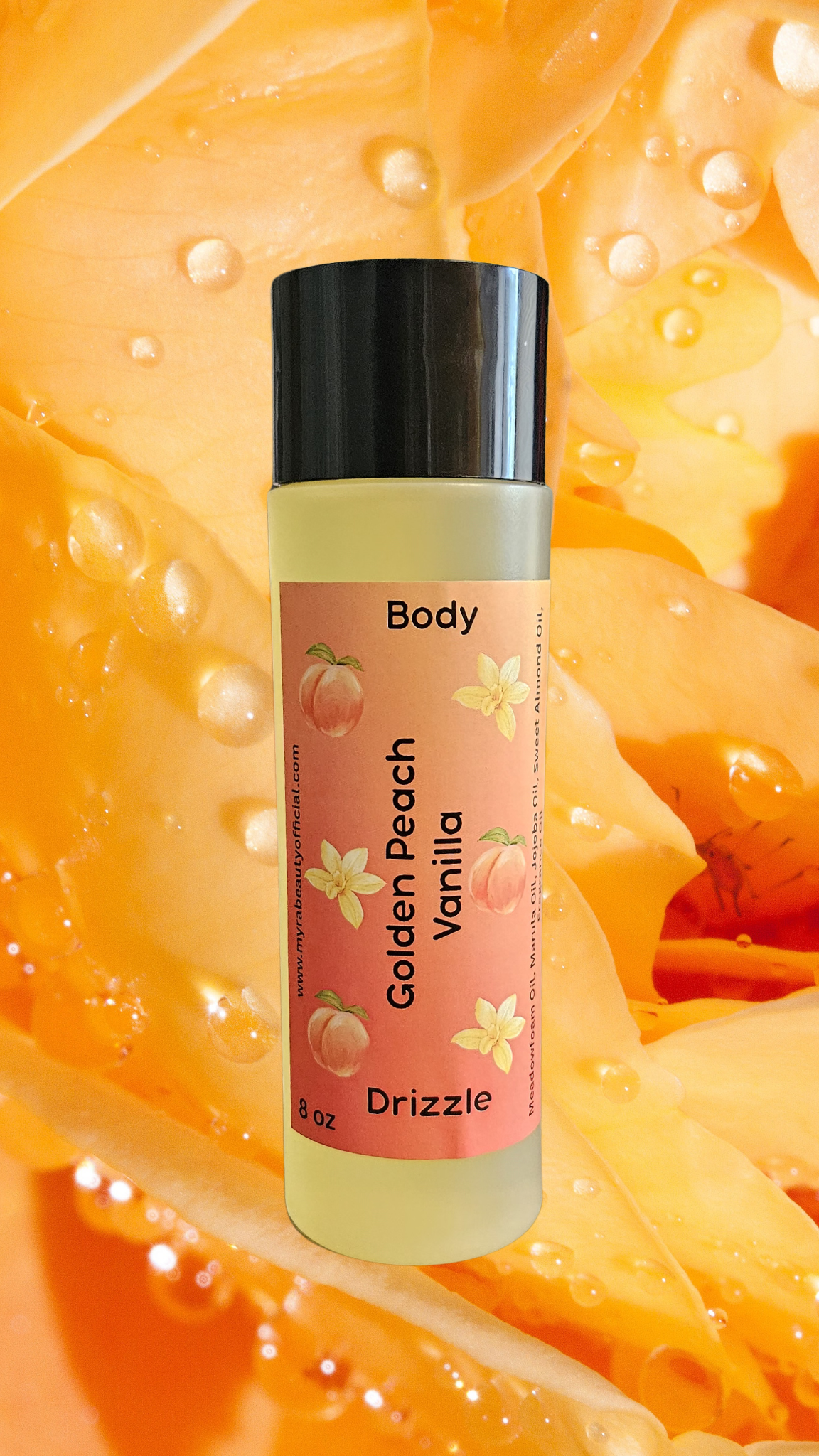 Golden Peach Vanilla Body Drizzle