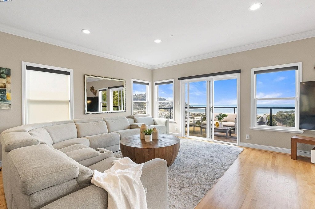Welcome home.

Views! Views! Views! Luxury Oceanfront Living in Pacifica - just a short walk from the beach! Discover this stunning 5,950 sq/ft luxury estate in Pacifica, boasting unobstructed, jaw-dropping views of the Pacific Ocean from almost ever