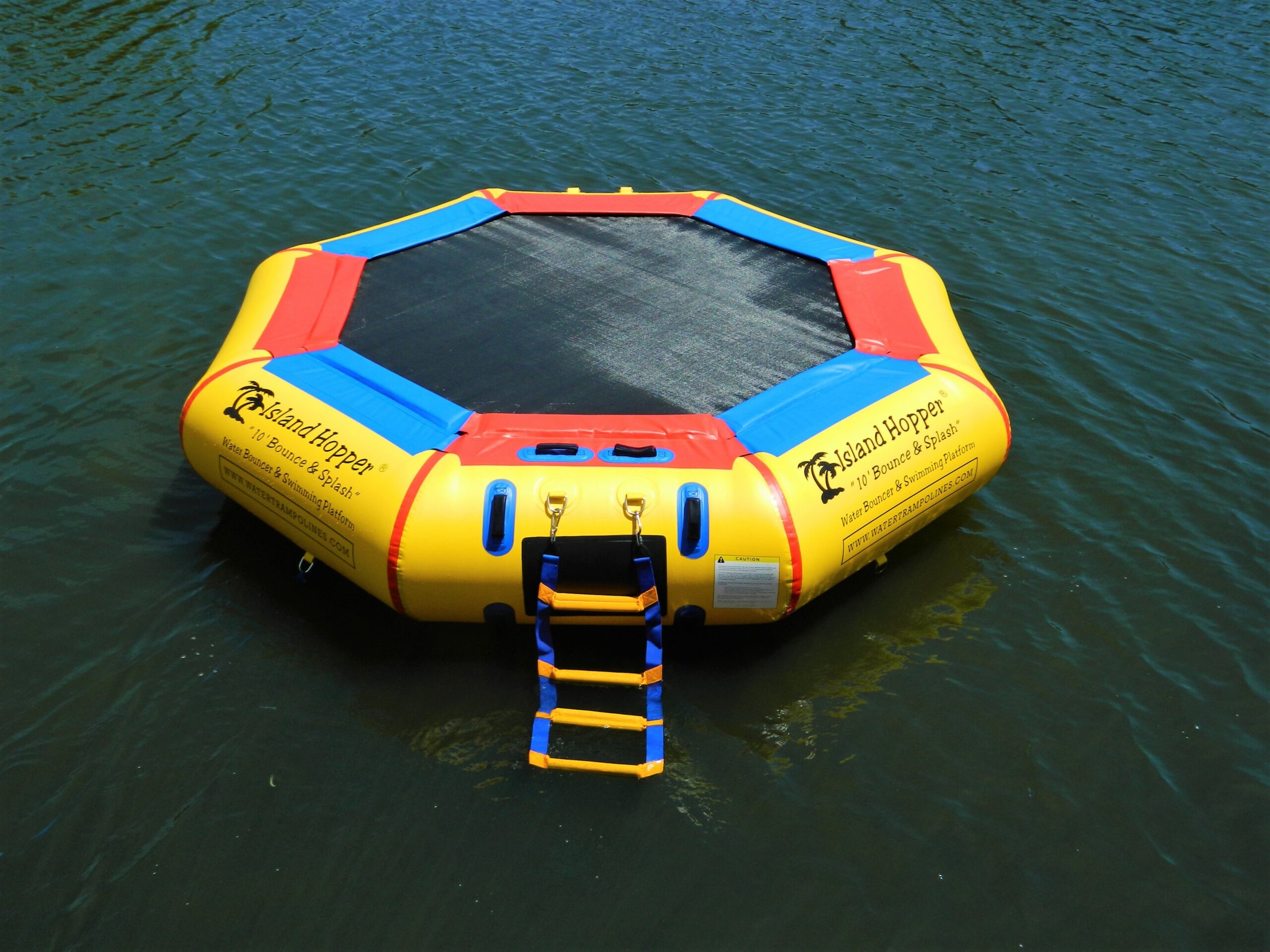 10' Island Hopper Bounce and Splash