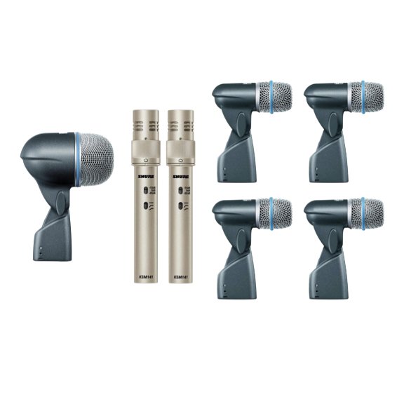 shure-drum-kit-microphone-package-rental