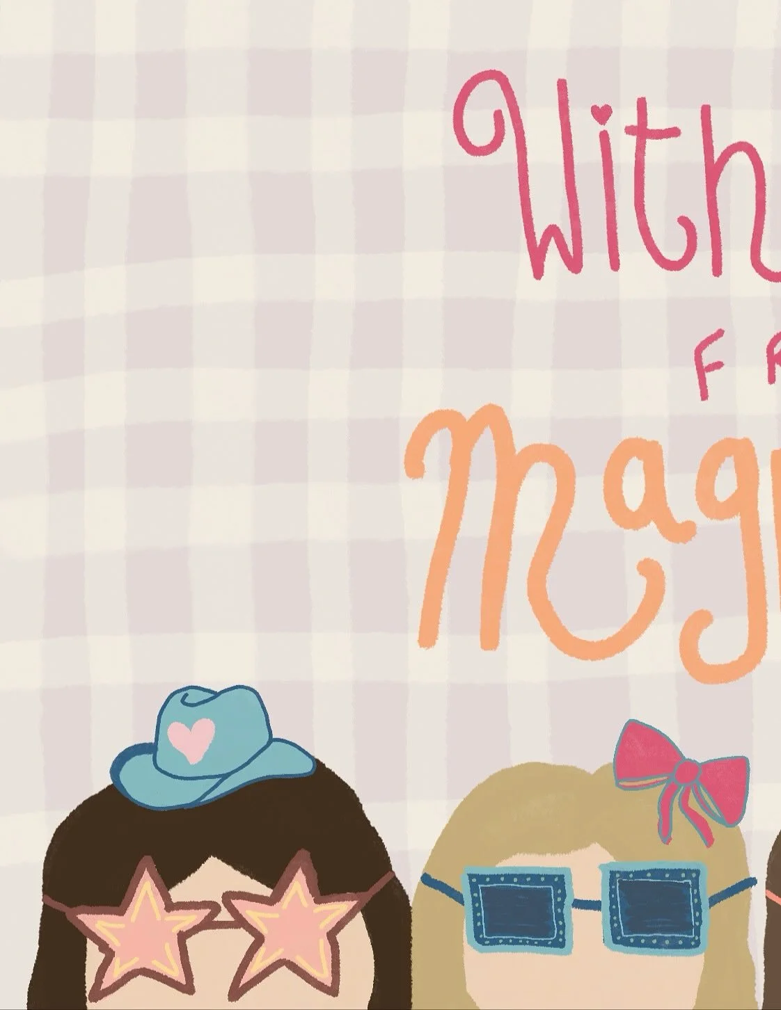 Happy FDOC!! 💝 Here&rsquo;s a little poster I designed for the house my roommates and I have for our senior year!