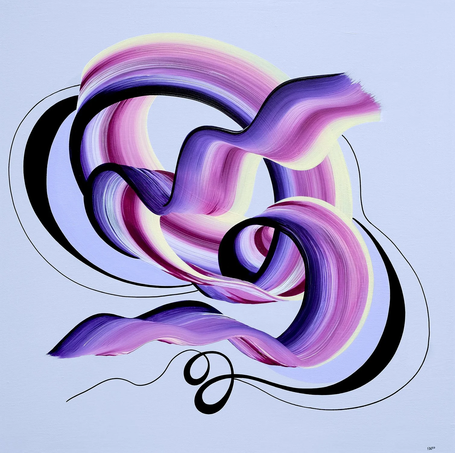 Young at Heart / 24" x 24" / Acrylic on Canvas / 2026