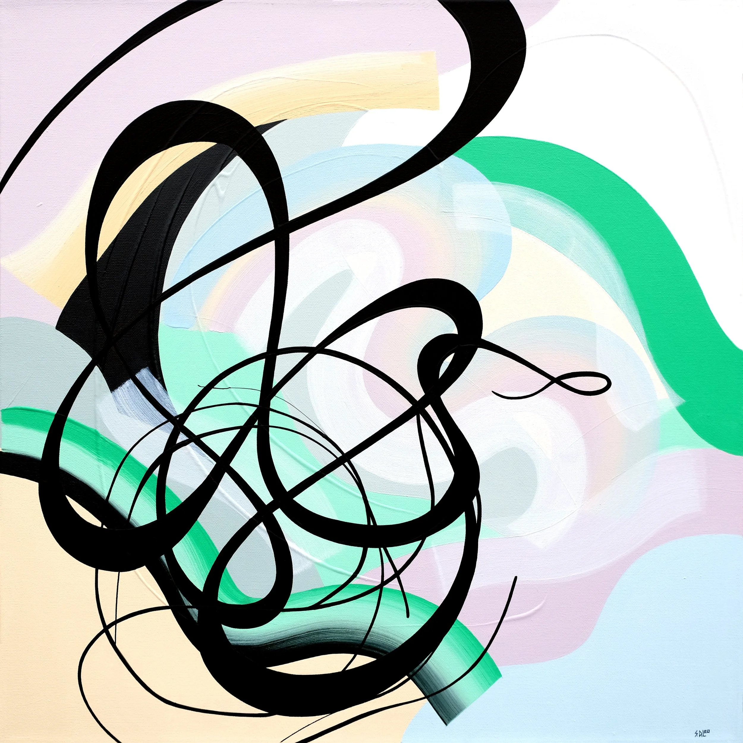 SANDRA DI LEO_ SUMMER SUNSET 1_24x24.jpg