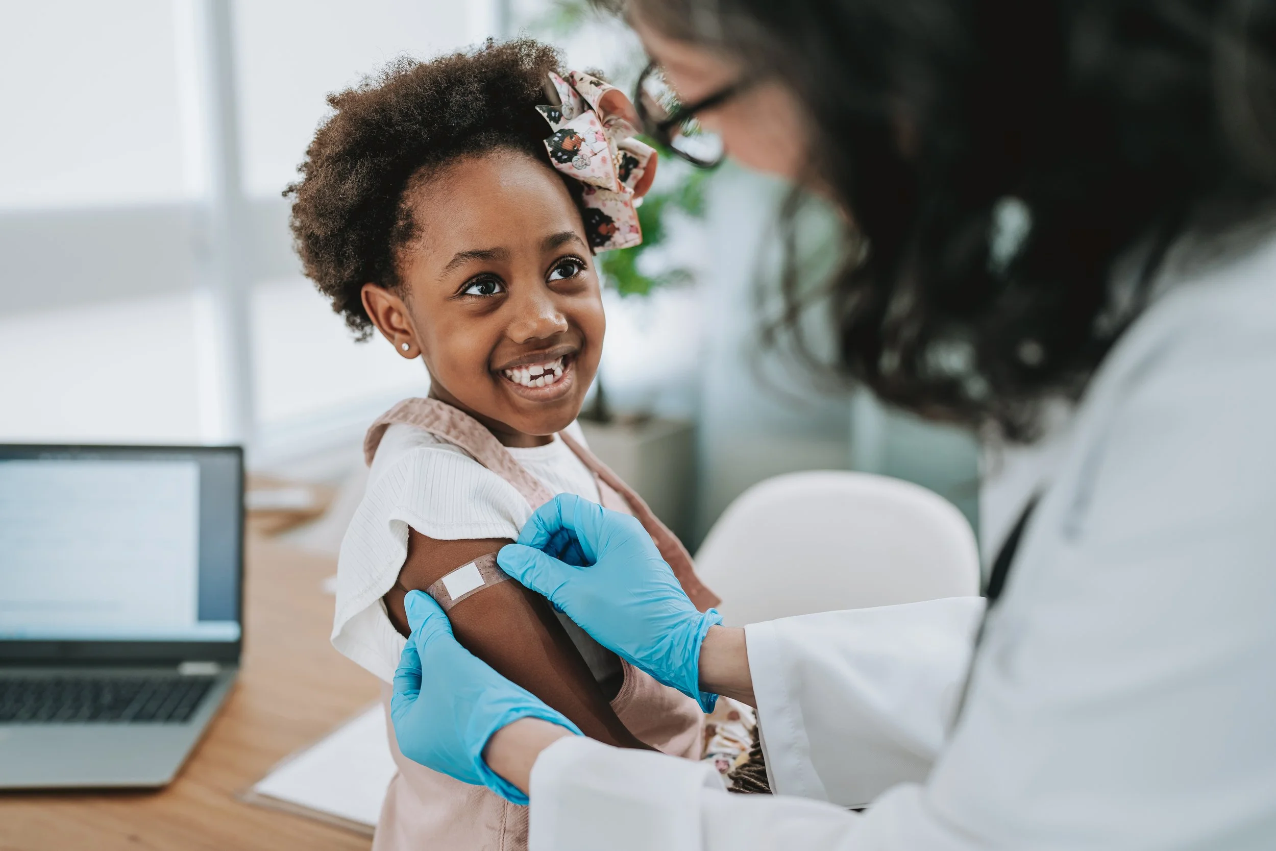Young Child Got A Shot