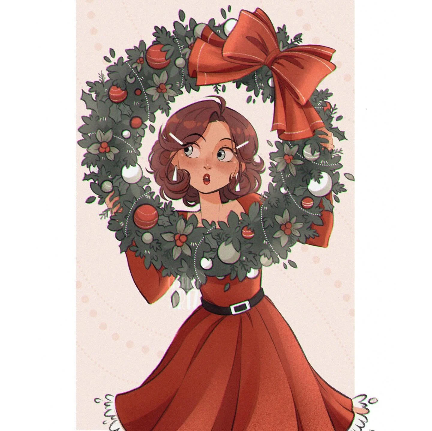 I absolutely adore @karolinepietrowski work and can think of a better way to start off the holiday season of illustrations than to participate in one of her famous #dtiys. HAPPY HOLIDAYS EVERYONE 🥰🎄🎄
#christmastimewithkaroline2023 #illustration #c