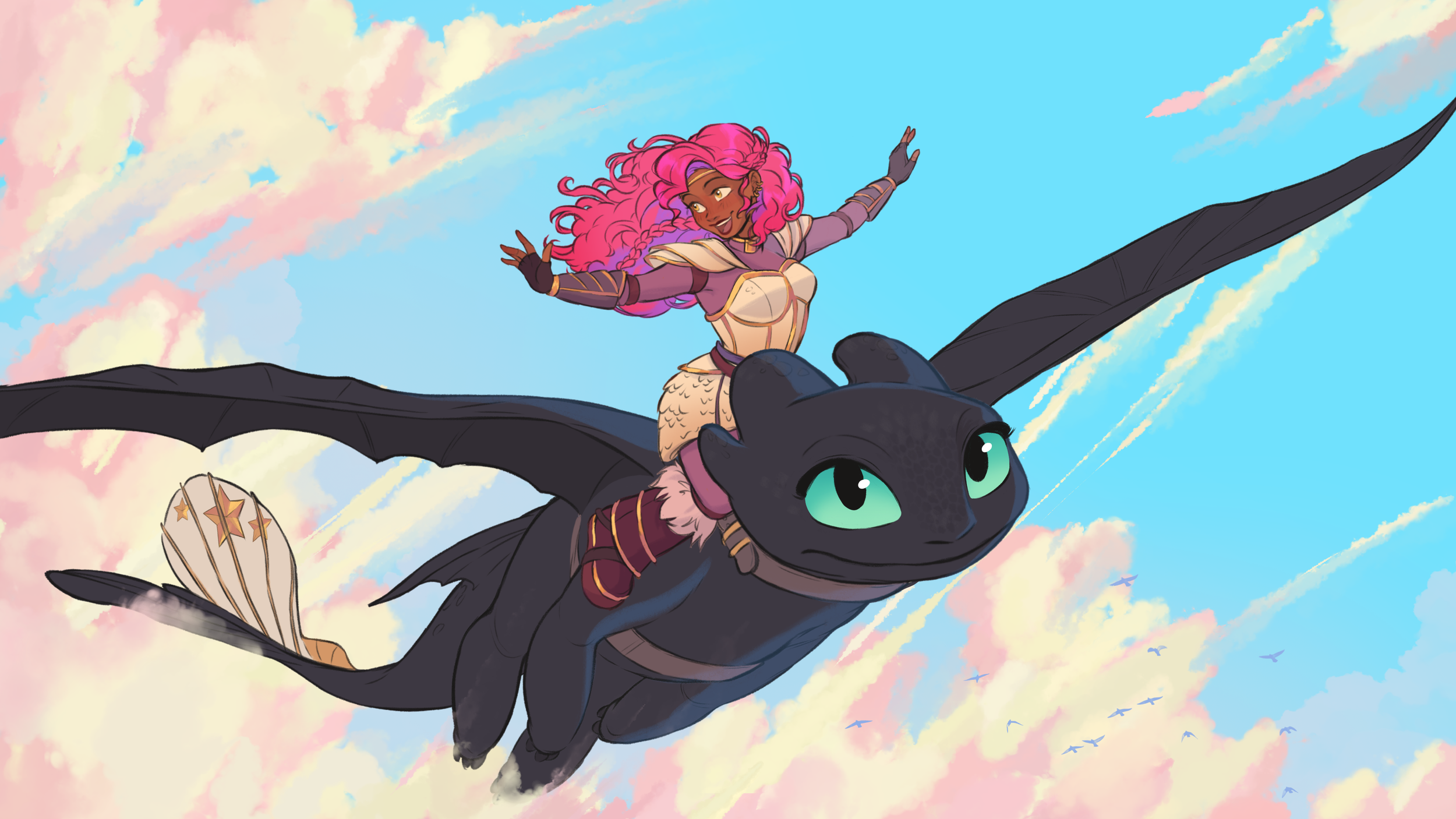 milkyymelodies_dragon rider_commission_03.2025 layers.png