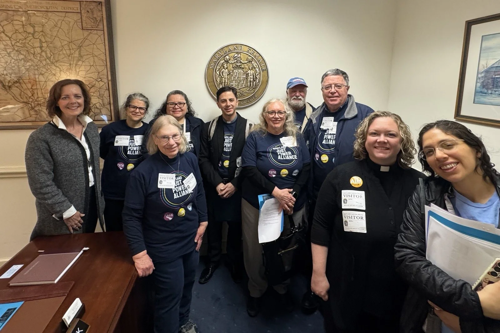 Sen Kramer's staff.jpg