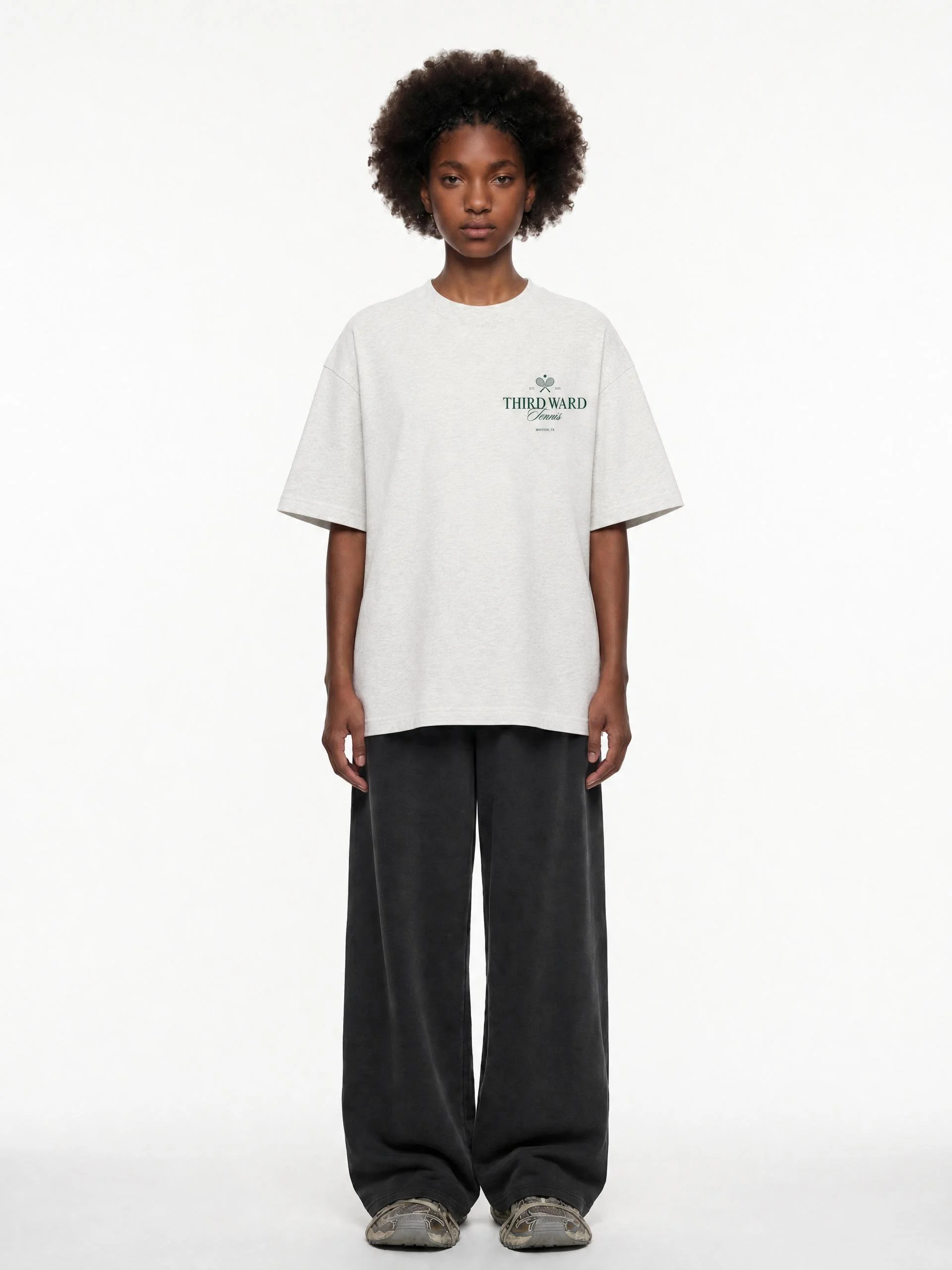 Third Ward Tennis Boxy Oversized T-Shirt