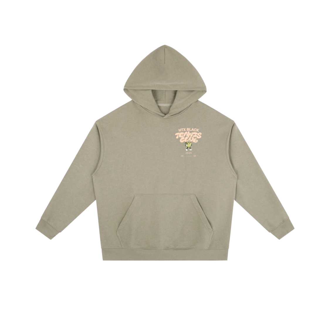 Club Essential Heavyweight Drop-Shoulder Hoodie (Tan)