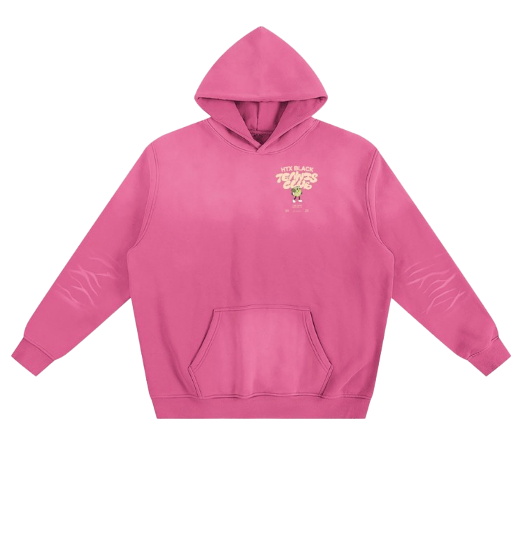 Club Sunfade Fleeced Hoodie (Pink)