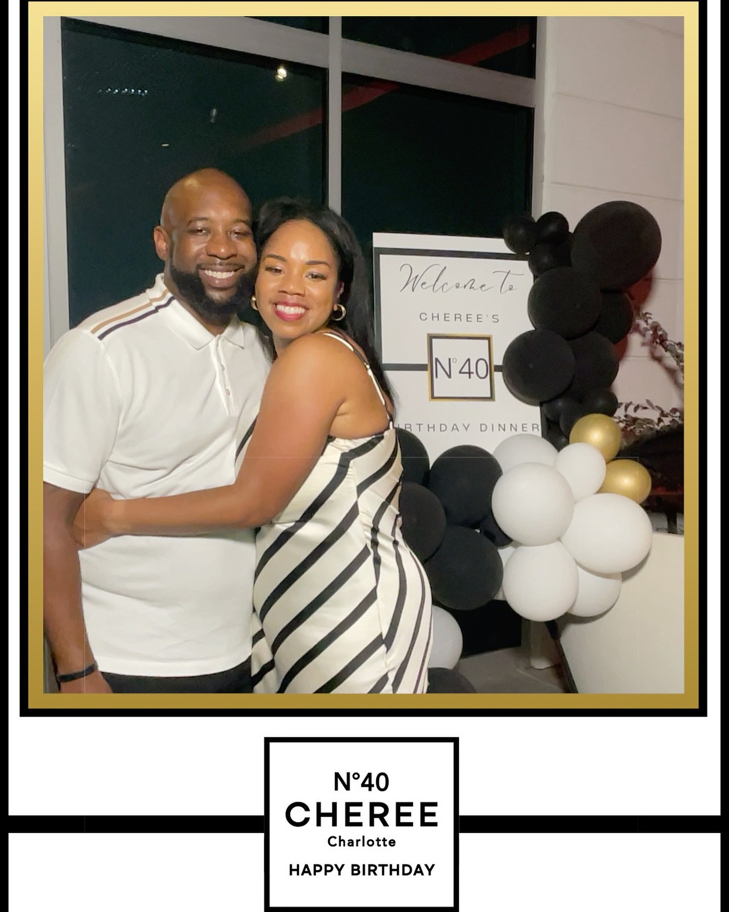 Brought in Cheree&rsquo;s birthday in style! Our selfie booth was there to capture all the fun and laughter ✨🎉 
Happy birthday Cheree here&rsquo;s to many more amazing moments 🎂🥂