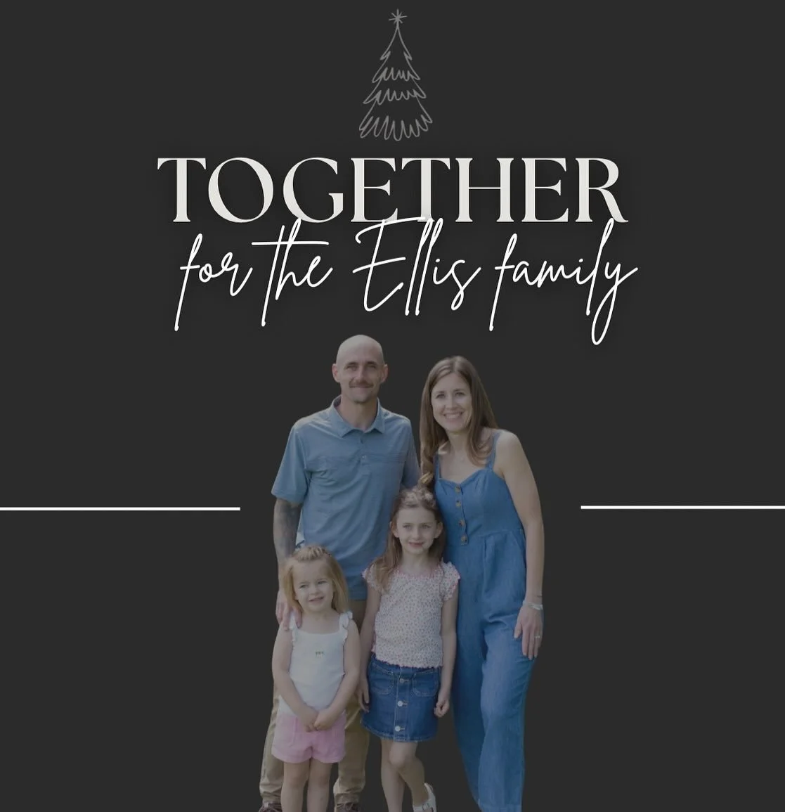 TOGETHER, we can make the holidays feel a little lighter. 

We&rsquo;re rallying around a local family who recently lost everything in a house fire. Your support means more than you know! 

&bull;Grab a tag off the tree should you wish to support! 
&