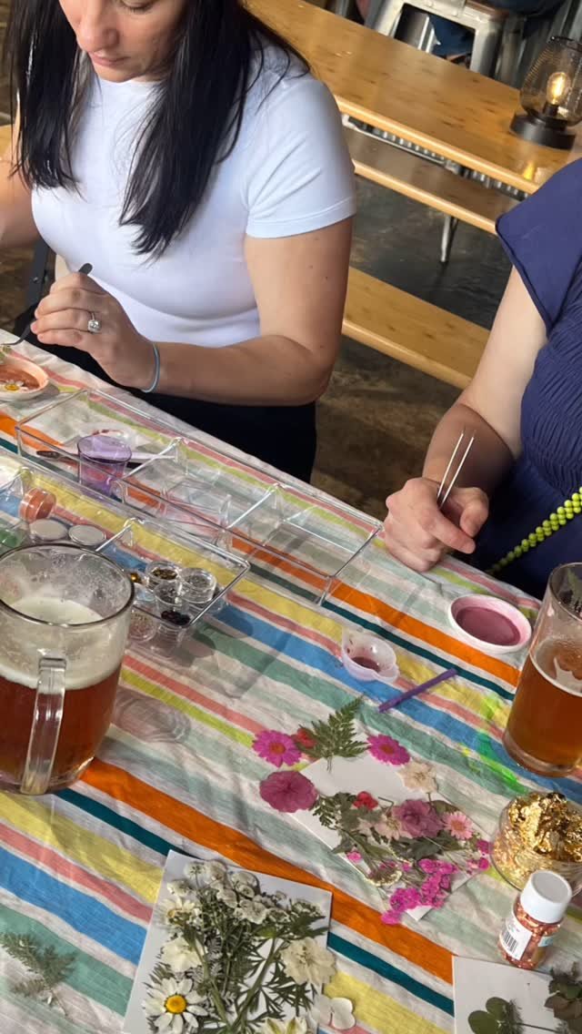 🙌🏼 first brewery event at @navigationbrewingco is in the books! the dishes all came out SO adorable and 100% functional, so I’m calling it a huge success 🥳 thank you to those who came out & made some incredible art 🎨 I hope you look at