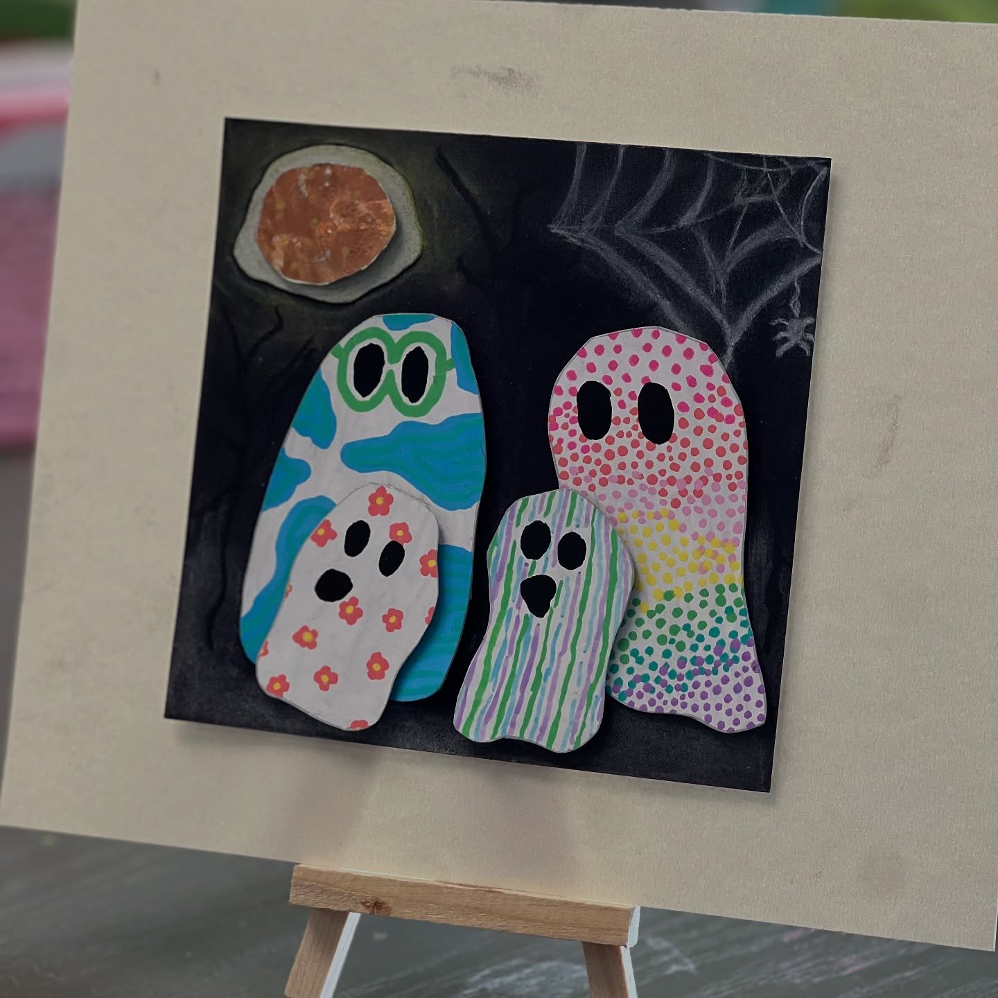 spooky season on my mind? 🤷🏼‍♀️ who knows, but I saw, I wanted, I created, & I love!
#spookyseason #art #perfectisntreal #ghosts #adhd #anxiety #depression #neuroaesthetics