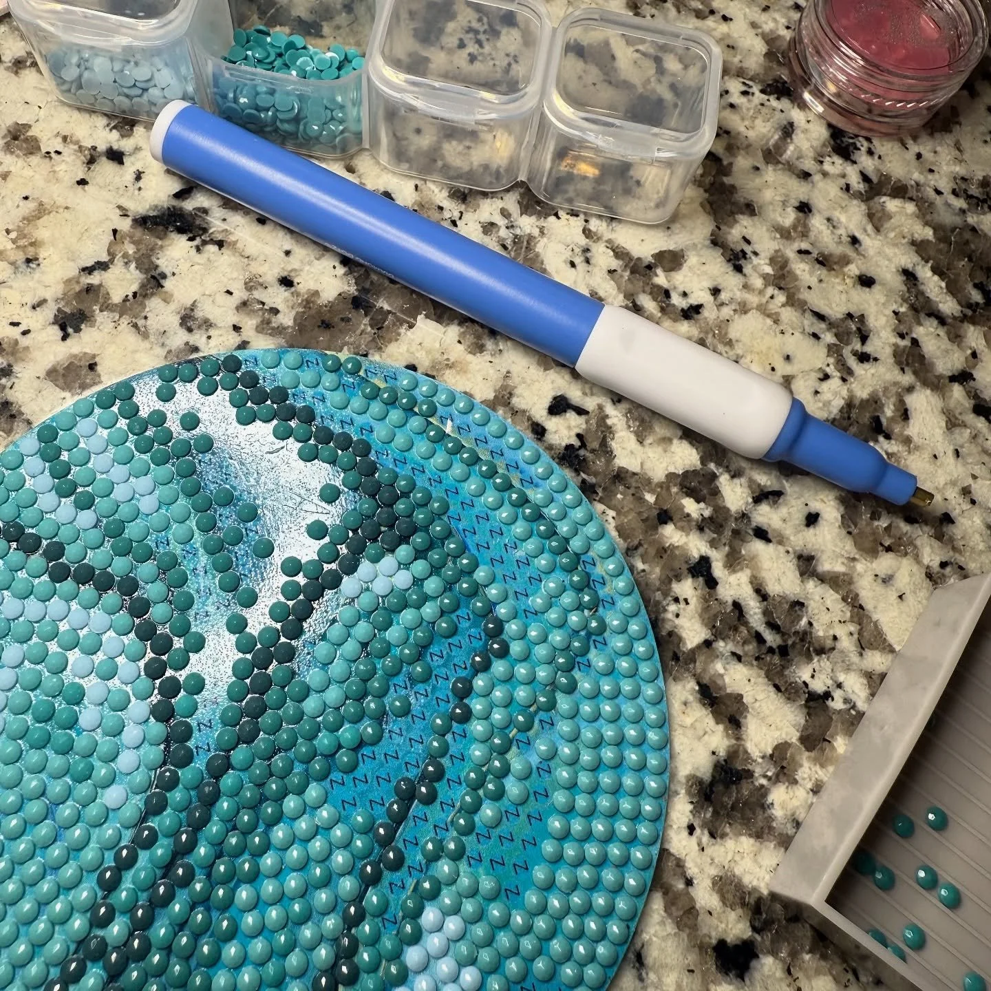 a lil night cap crafty craft to let my mind unwind ❤️