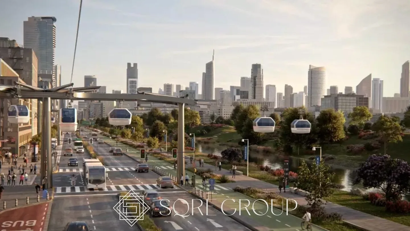 The City of Sugar Land is collaborating with Swyft Cities on &ldquo;Whoosh,&rdquo; a futuristic, driverless elevated rail system, part of a Google-backed project. Using autonomous electric gondolas suspended on cables, this new transit aims to improv