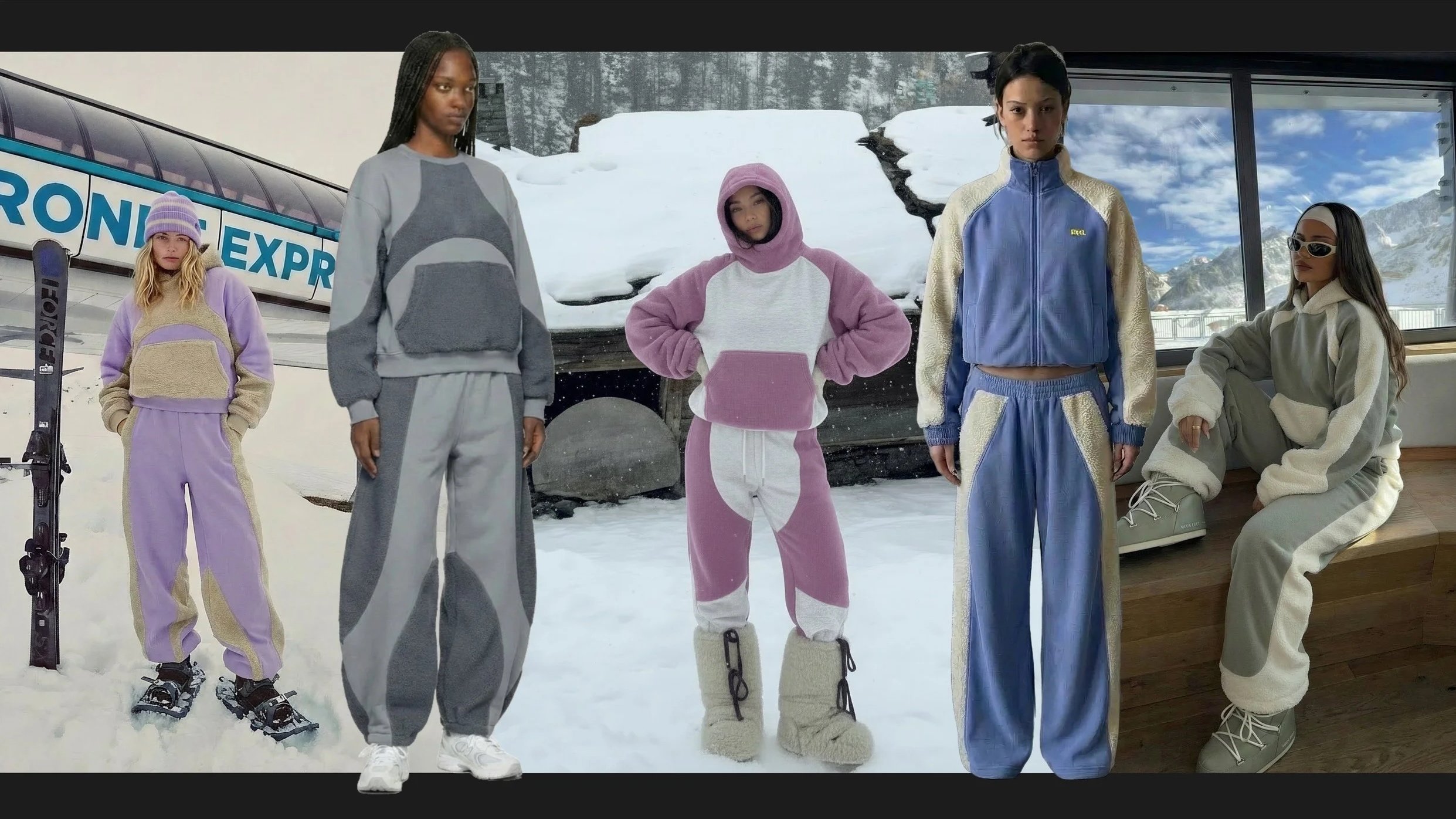 Sweats fleece & polar fleece fabric mixing moldboard made with AI