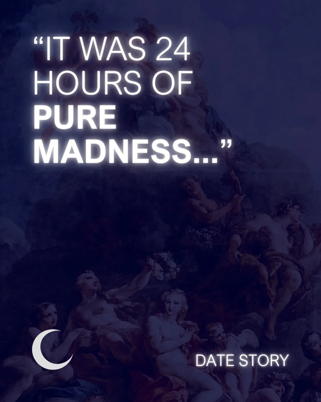 Proudly sharing a real-life Date Story from one of our delightfully hedonistic clients – offering a glimpse into 24+1 hours filled with intimacy, indulgence, and authentic Berlin Nightlife – everything Moonlight Society stands for 🖤
Rea