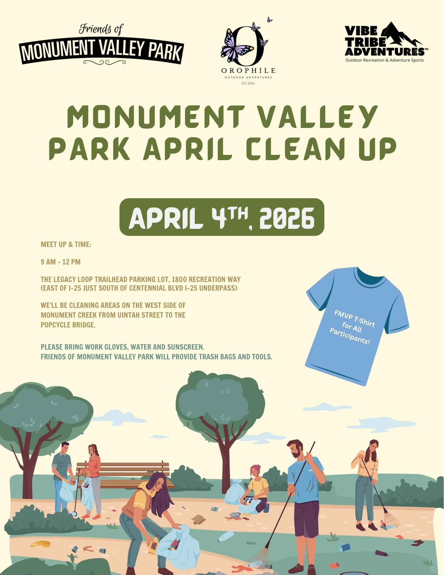 Trail Clean Up w/ Friends of Monument Valley Park