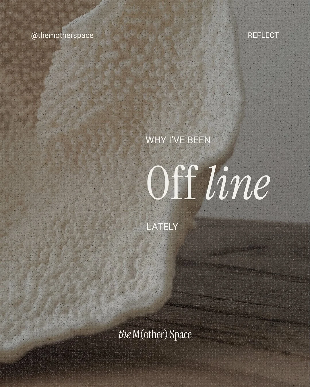 Part 1. 
thank you for being here. as we build this world, slowly, and intentionally. 
this post isn’t a “comeback”. it’s just a marker. a small flag in the ground that says: 
we are still here. and we know each of you is m