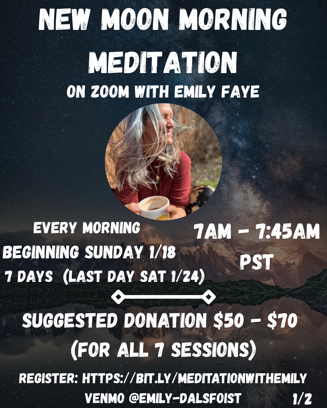 Morning Meditation Series (virtual)