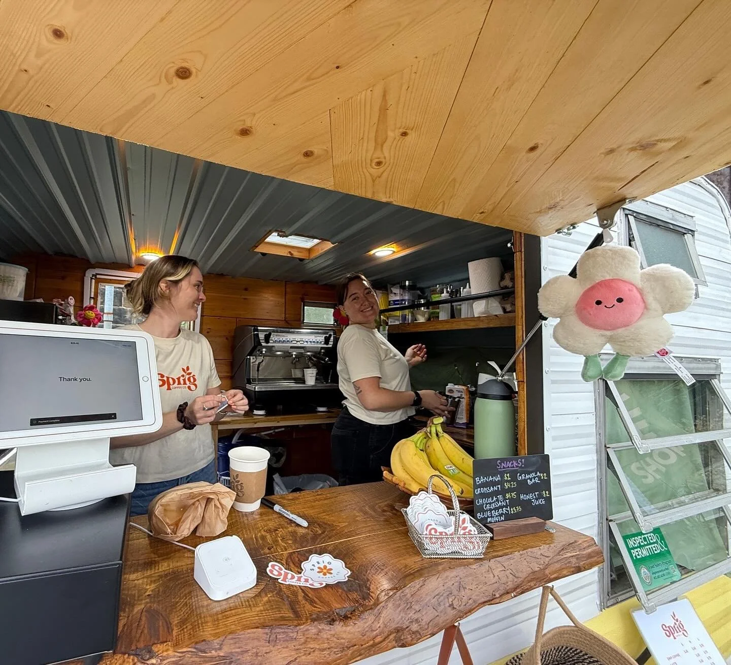 Big news - we will be at Allegheny River Trail Park for October weekends as well 🤗 To keep up with the daylight we&rsquo;ve changed our hours slightly to 8:00am - 12:00pm. Come grab a drink this weekend!