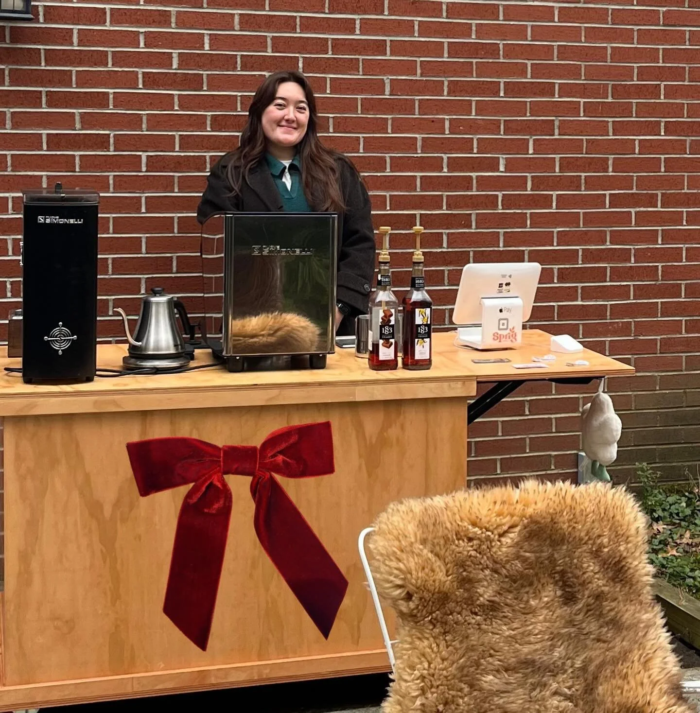 Hope everyone is getting ready to visit us (and our new cart!!) at Holiday Haus this weekend! 

We will be at 7137 Osage Lane from 10-2pm with your fave drinks. Swipe to see our limited menu 🫶