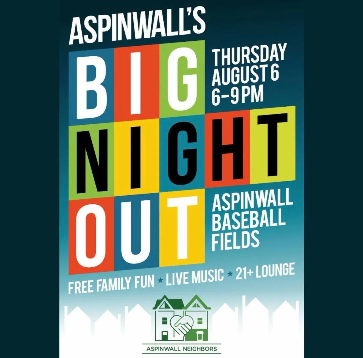 Aspinwall&rsquo;s Big Night Out is coming up this Thursday! Come see us for a lemonade or cold brew sample, excited to see y&rsquo;all 🤗

Where: Aspinwall Baseball Fields
When: Aug 6, 6:00-9:00pm