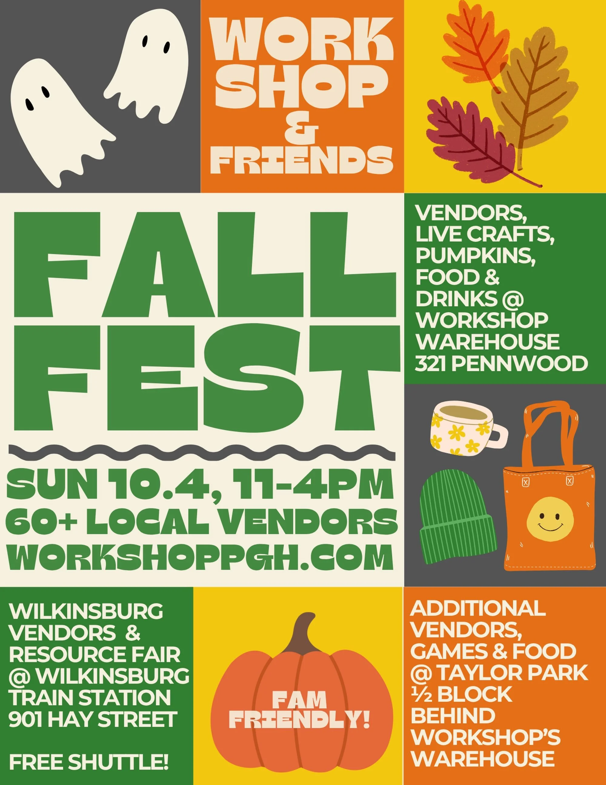 Though we&rsquo;re done in the park on Sept 26, we will be right back at it with the cart on Oct 4 @ 501 Hay Street 10-4pm!

Come say hi and browse the market! 🎃