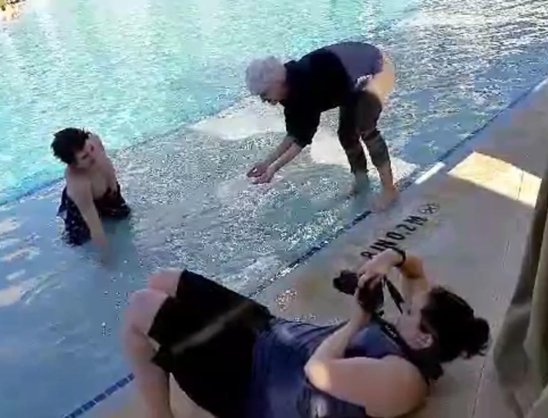 This is known as photographer yoga