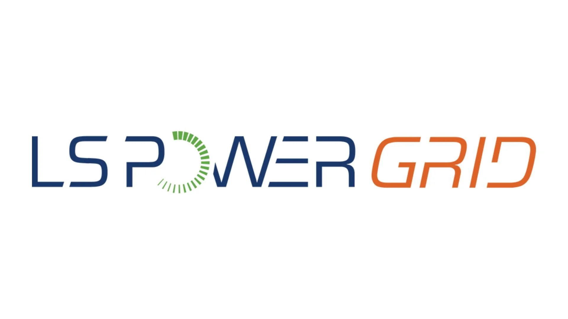 The logo for LPPOWER GRID with the text in blue and orange, and a green circular design element.