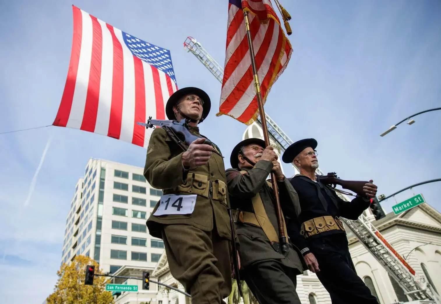San Jose’s Veterans Day Parade includes a Silicon Valley twist