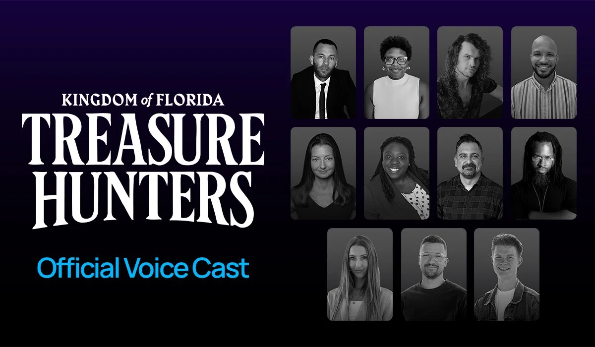 Voice cast announced for fiction podcast Treasure Hunters: A Kingdom of Florida Adventure