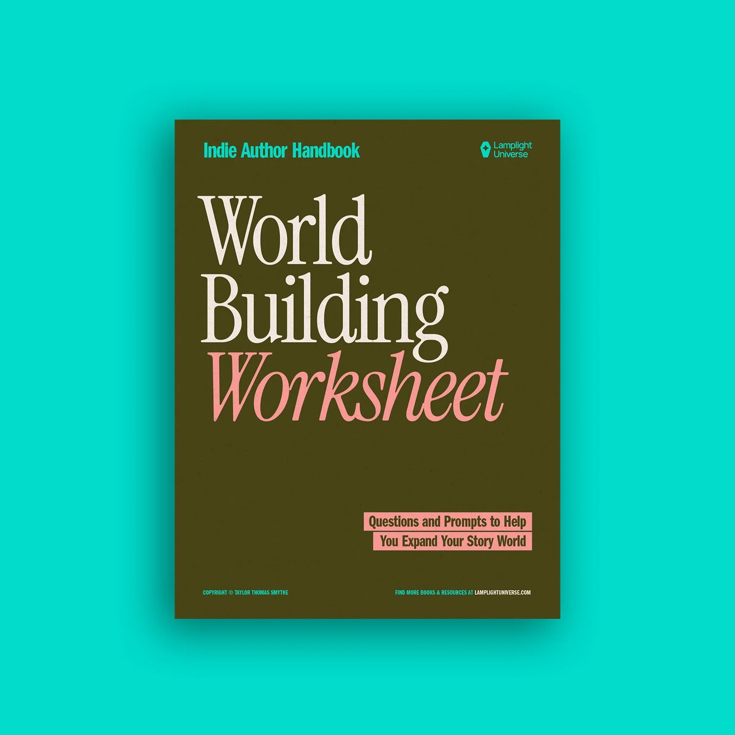 Mockup of World Building Worksheet