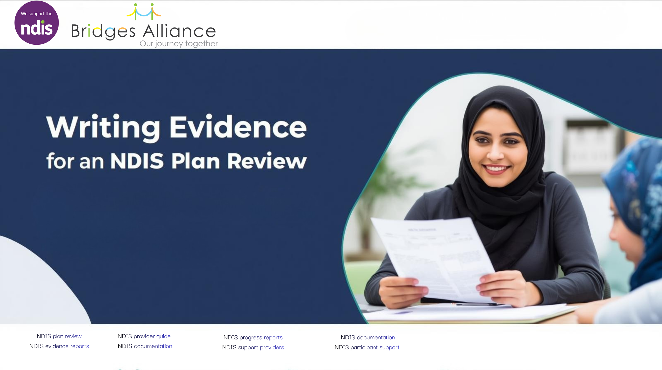 How to Write Evidence for an NDIS Plan Review</span>