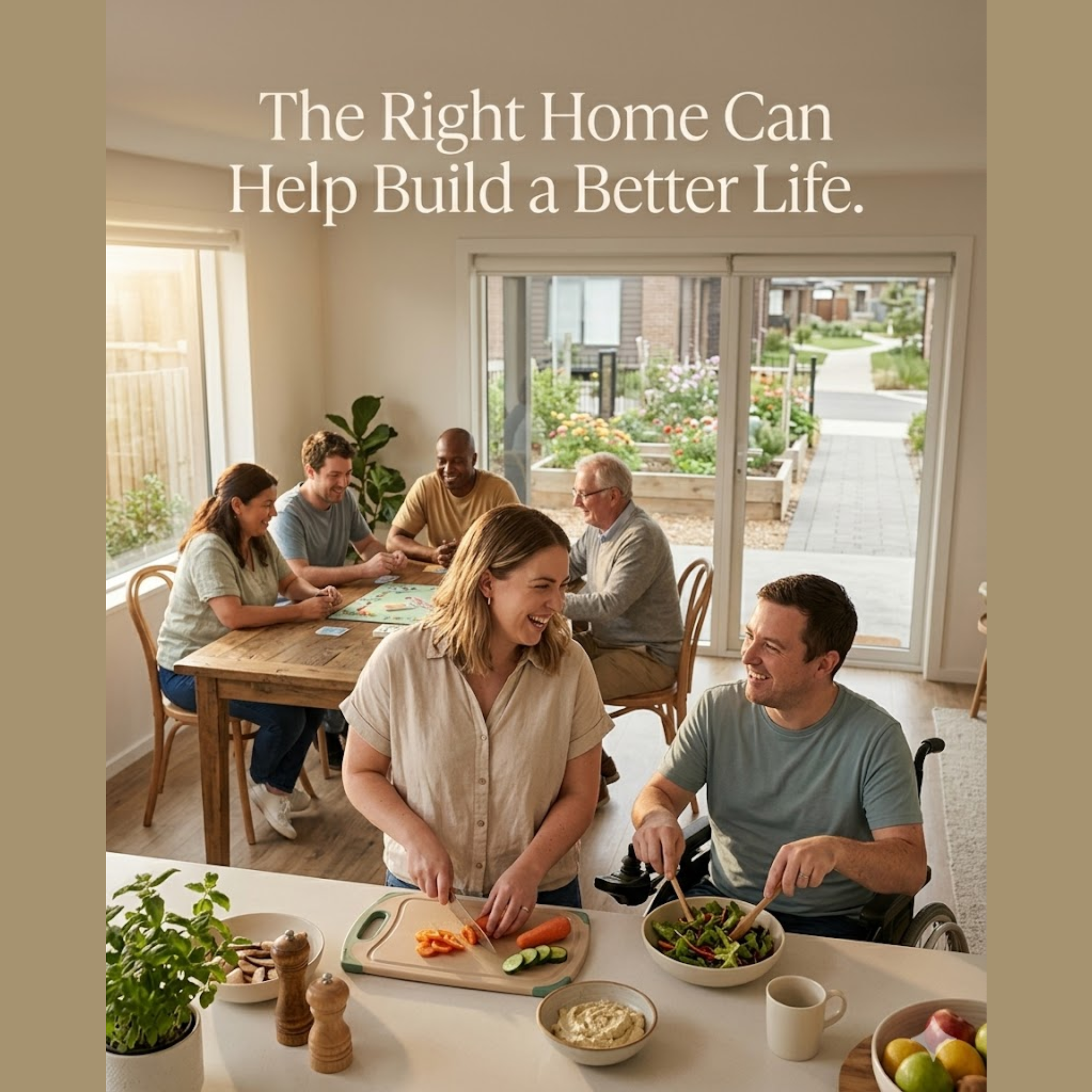 A Home Should Do More Than Provide Shelter. It Should Create Stability, Independence &amp; Opportunity.</span>