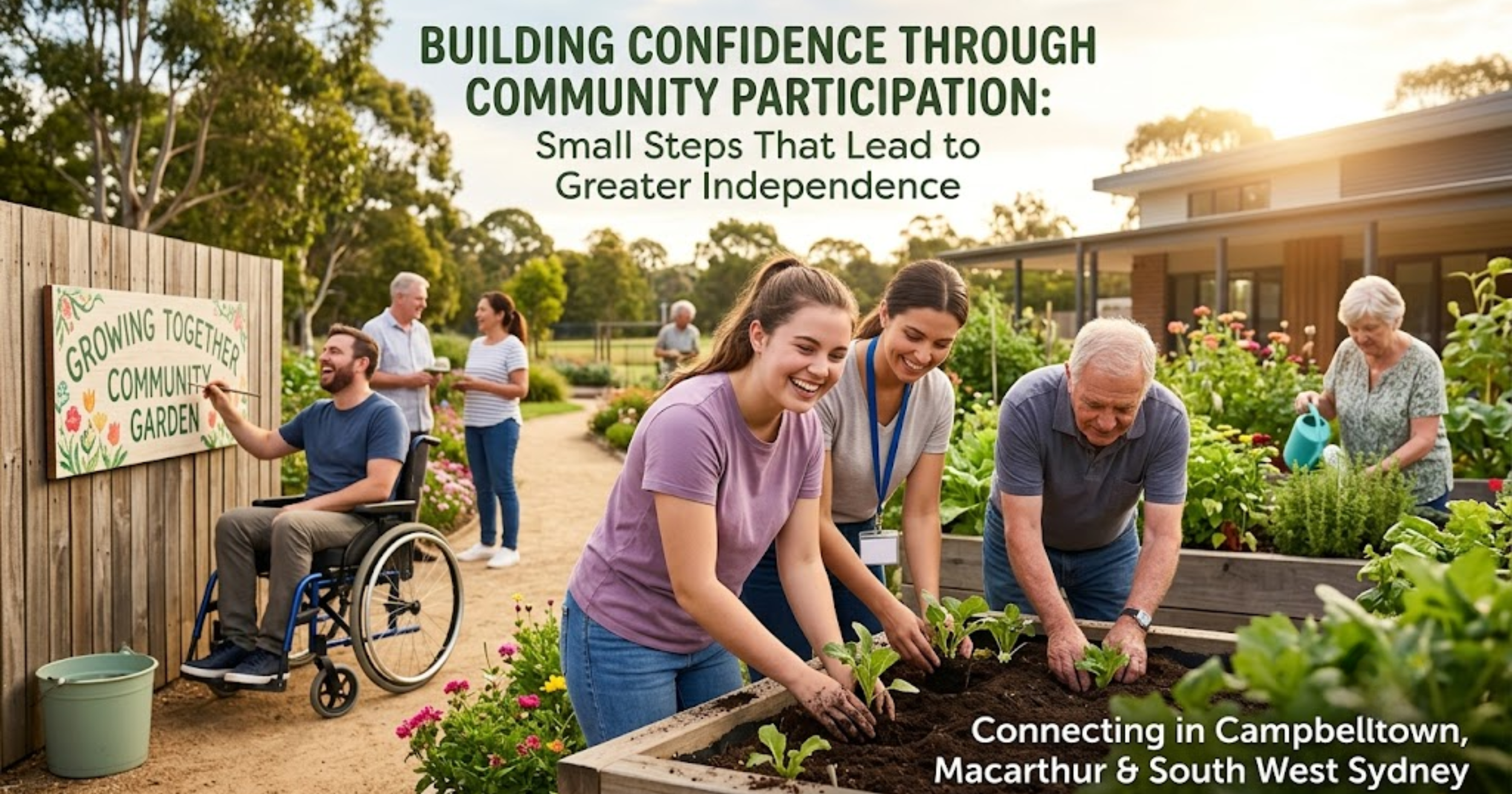 Building Confidence Through Community Participation</span>