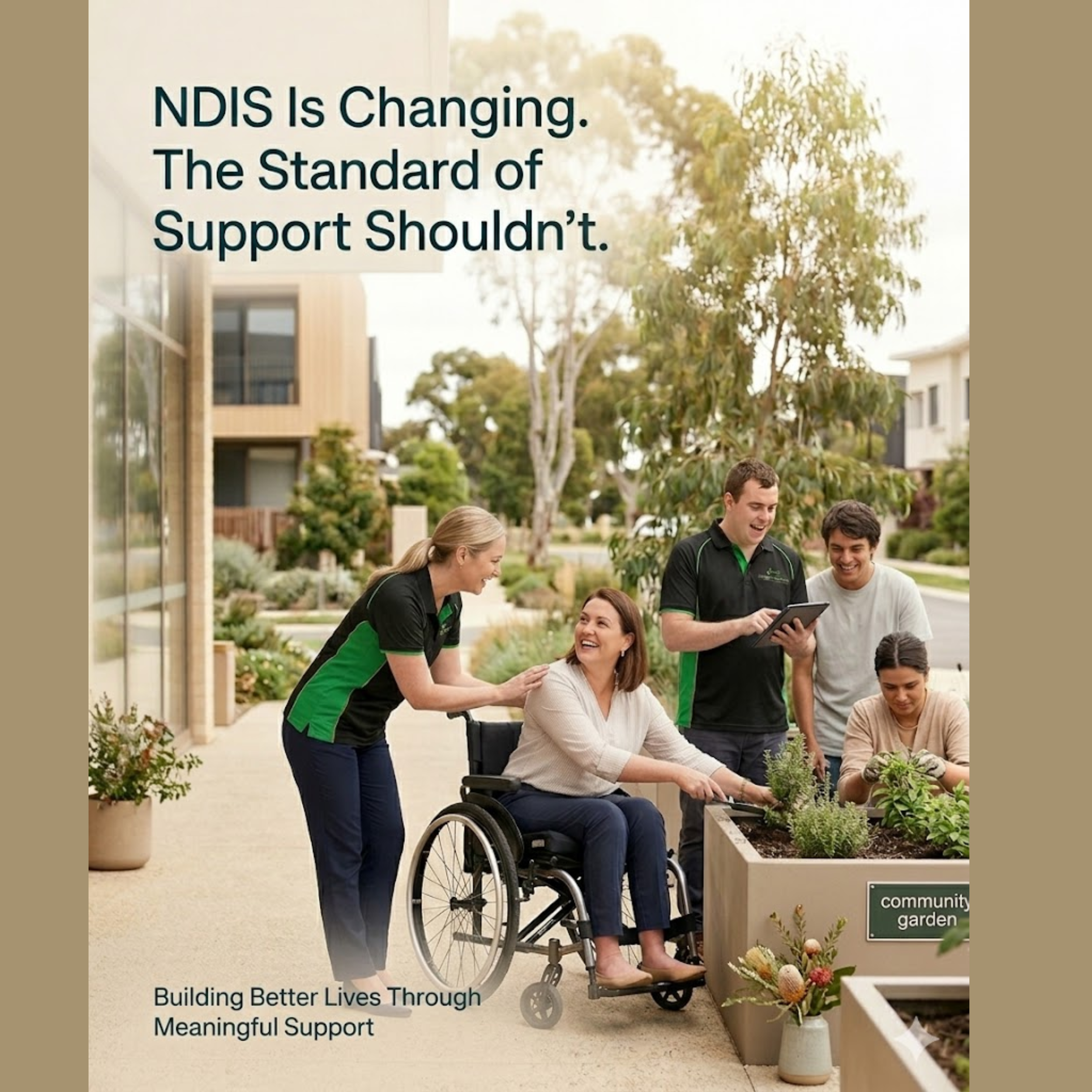 Changing lives through meaningful support
