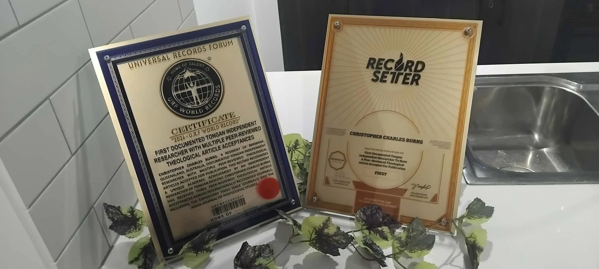 Christopher Charles Burns world record plaques 735543488_1388759913096633_2139245434144789300_n.jpg