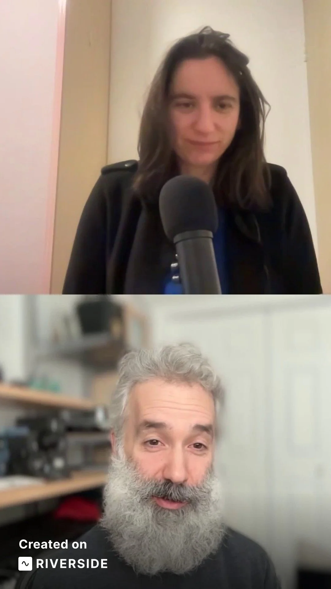 Andrew Nemr screenshot with Melanie Suzanne Wilson