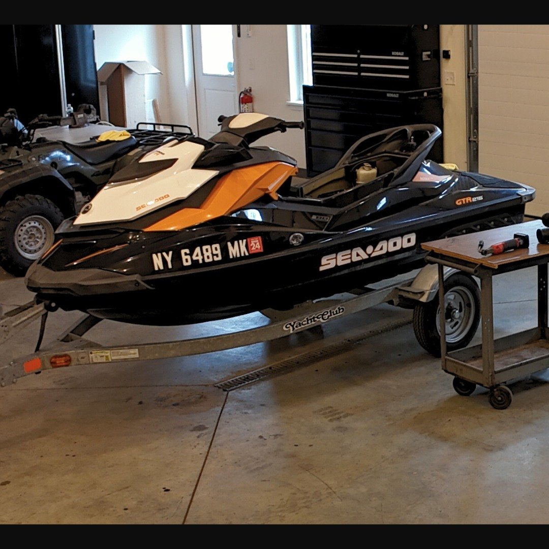 We upgraded this 2014 Sea-Doo GTR 215 with our 215 to 260 upgrade kit which includes an X Charger supercharger, a massive 260 intercooler, and a custom Stage 2 8300 rpm tune. We have high performance kits for almost all Sea-Doo models from mild to wi