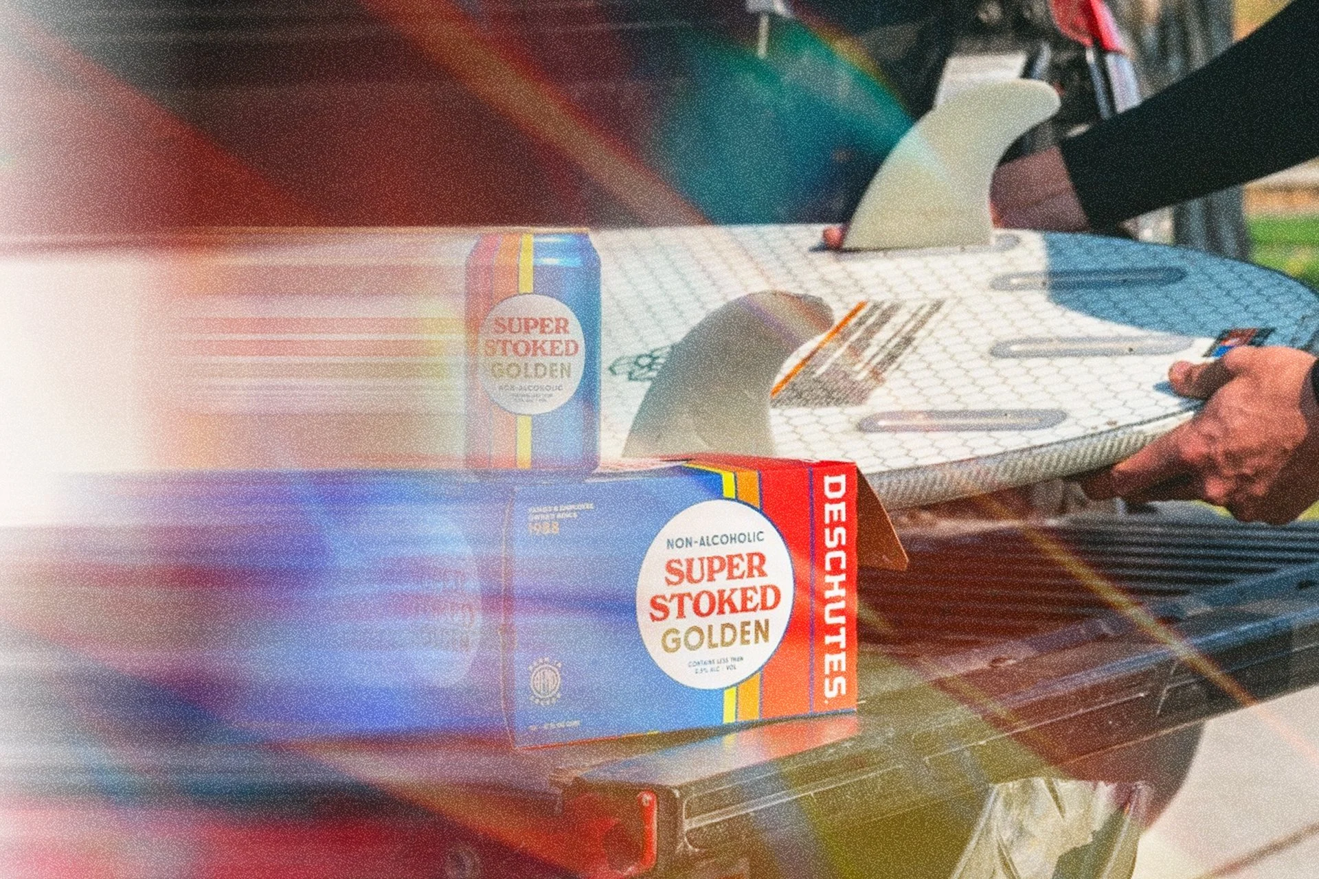 Deschutes Brewery Super Stoked Golden Package Design