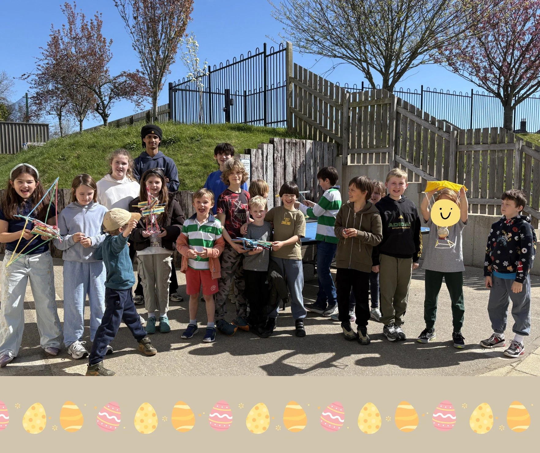 🥚 No Easter is complete without an Egg Drop Challenge! 🐣

Yesterday at our Easter STEAM Camp at @stmichaelsschooljersey , our young engineers were given a mission: protect a raw egg from cracking using nothing but paper straws and tape. 🎯

The res
