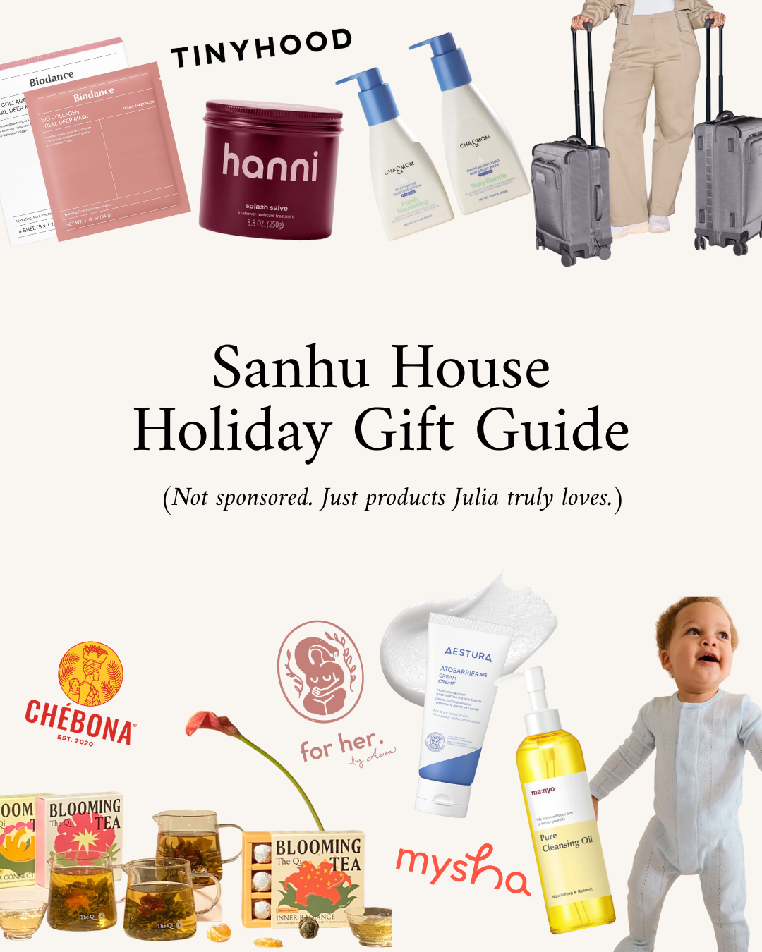 Sanhu House Holiday Gifting Guide: Founder-Approved Gifts for New and Expecting Moms