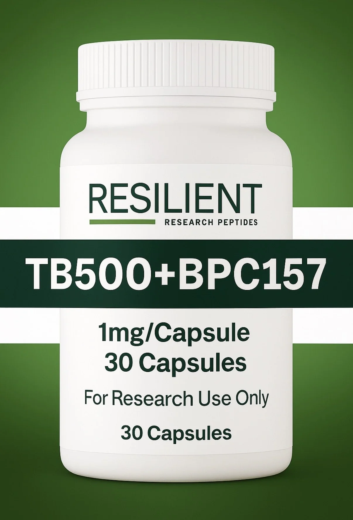 TB-500 + BPC-157 Capsules  1mg/ Capsule — 30 Capsules