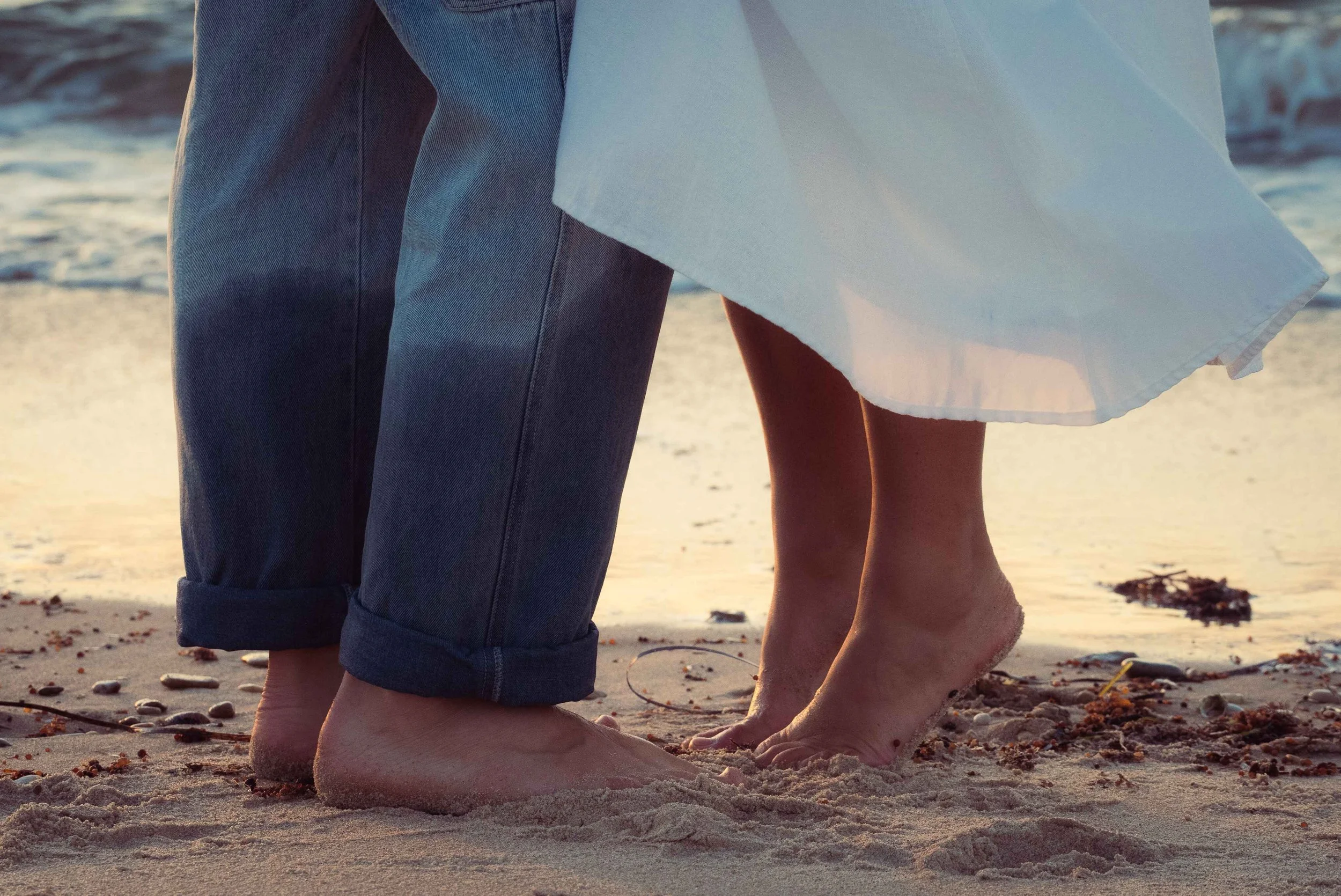 classic cute engagement photos beach Noarlunga