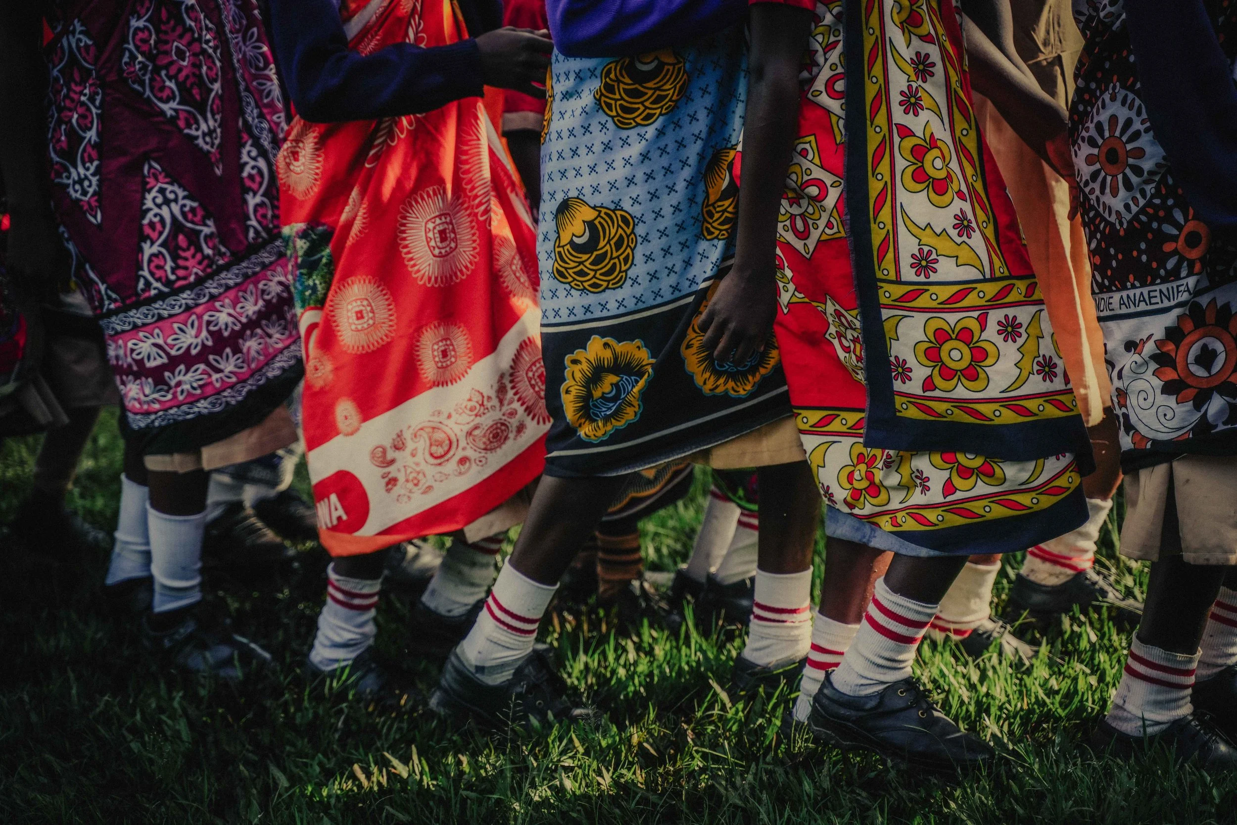 colourful traditional clothing Kenya