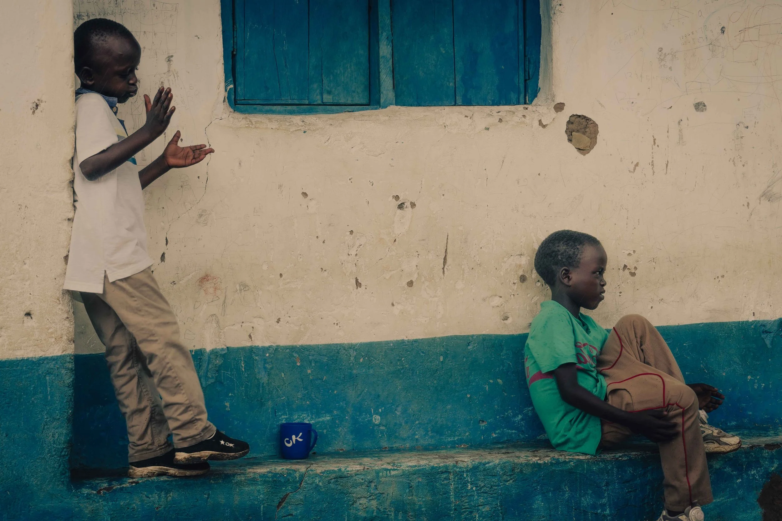 school kids Kenya street photography